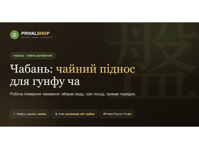 Чайна церемонія вдома: чабань — навіщо потрібен і як користуватися