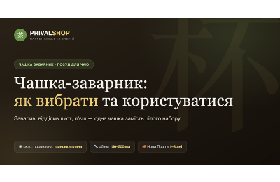 Чашка-заварник: що це, як вибрати та як користуватися